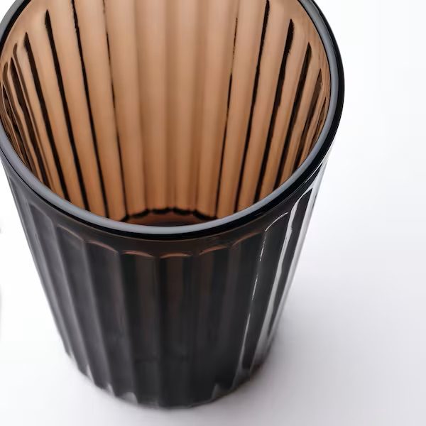 لیوان شفاف دودی ایکیا IKEA-VARDAGEN (4 عددی)