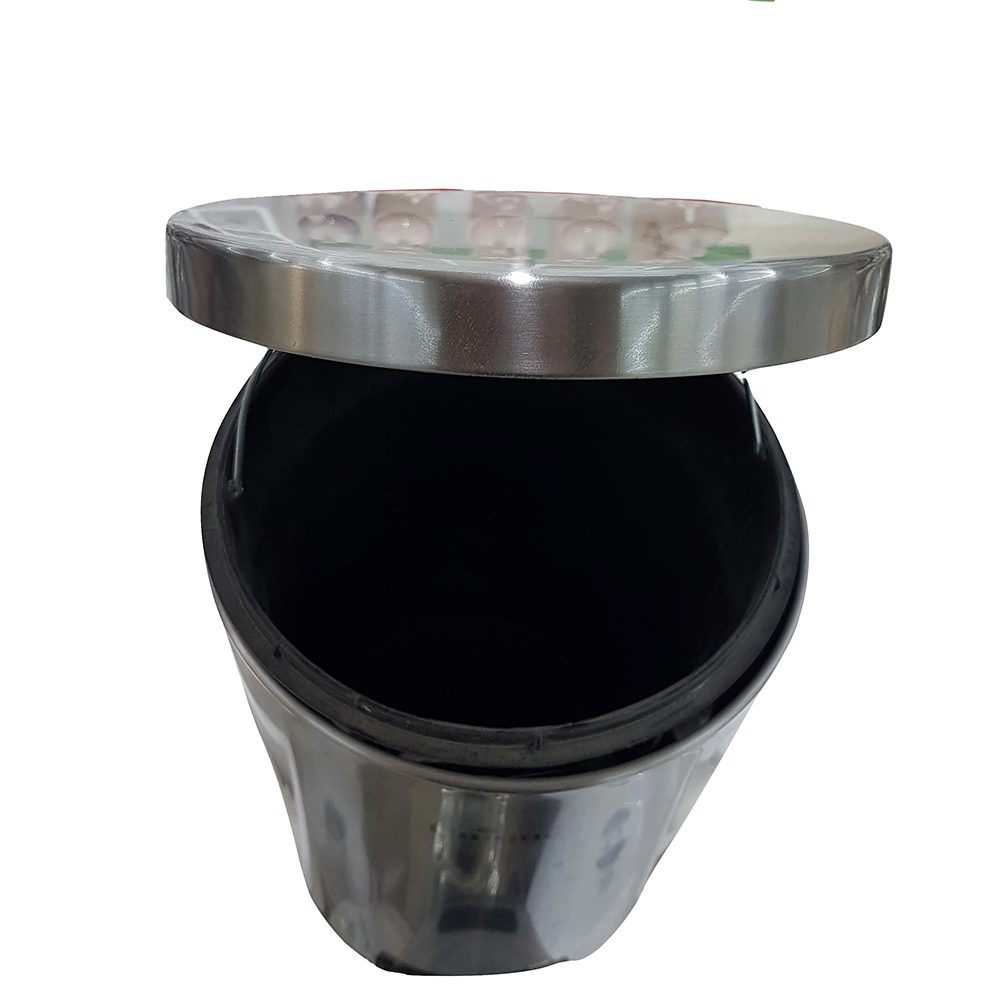 سطل زباله 12 لیتری درب دار یونیک UN-4224