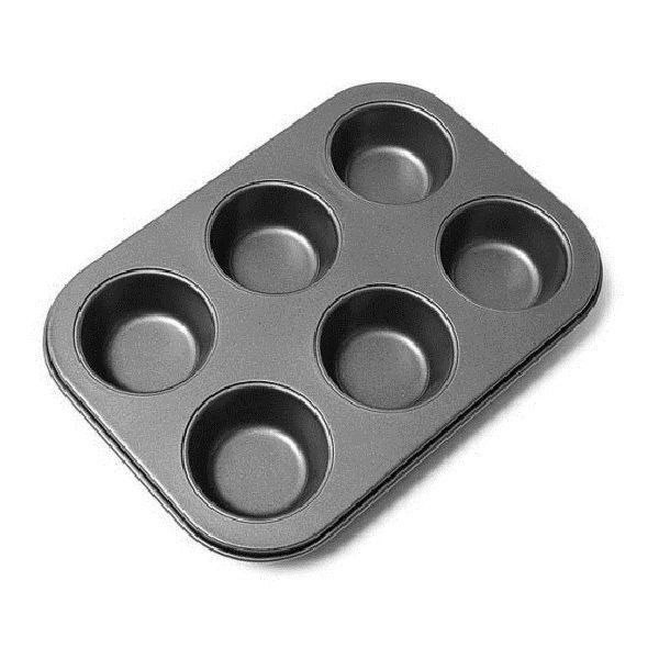 قالب کیک مافین 6خانه ساده (پست پیشتاز پس کرایه)