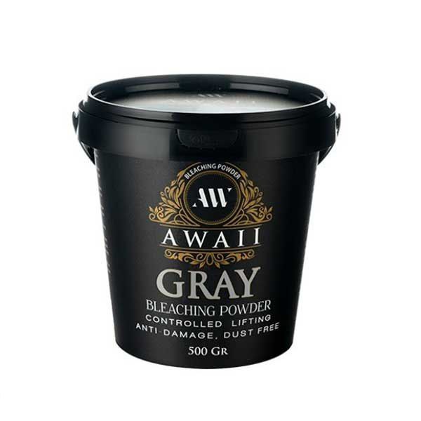 پودر دکلره آوایی مدل خاکستری GRAY وزن 500 گرم (پست پیشتاز پس کرایه)