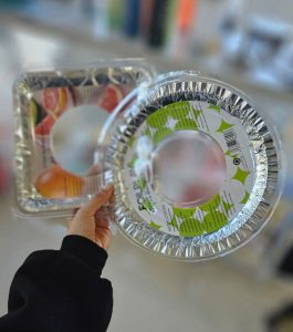 فویل قالبی اجاق گاز گرد 10 عددی (پست پیشتاز پس کرایه)