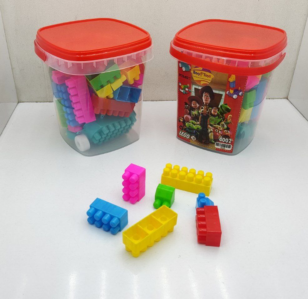 لگو سطلی (82 قطعه) (پست پیشتاز پس کرایه)