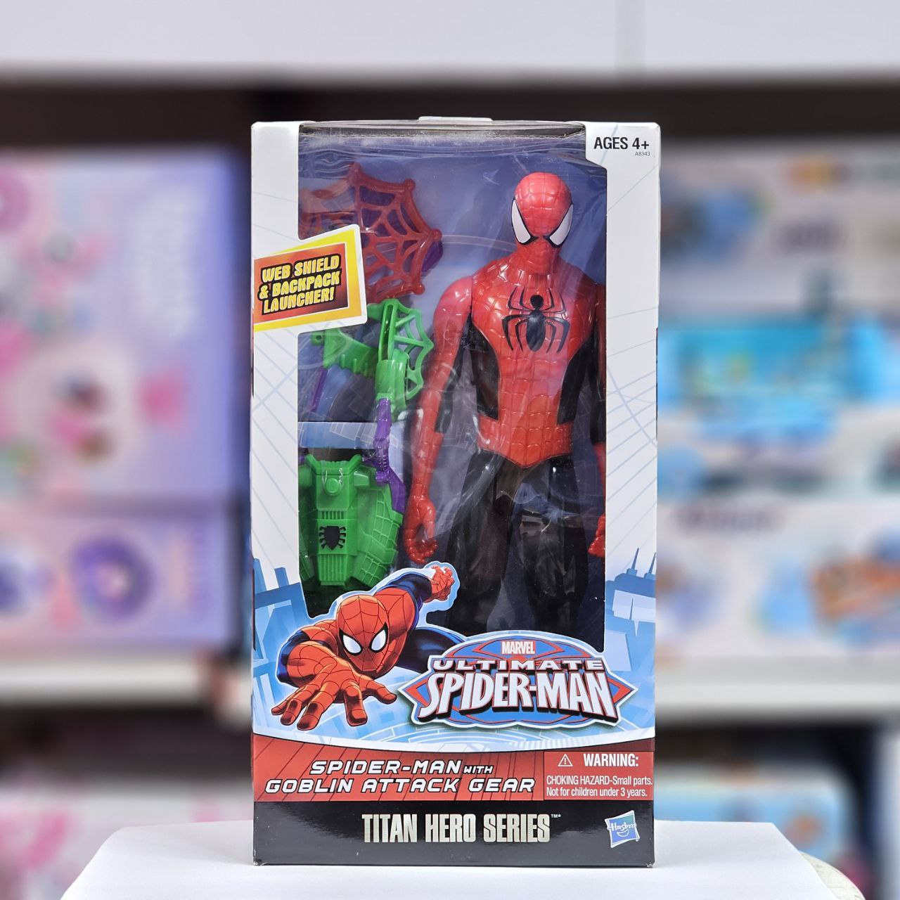 شخصیت اسپایدرمن اورجینال برند HASBRO (پست پیشتاز پس کرایه)