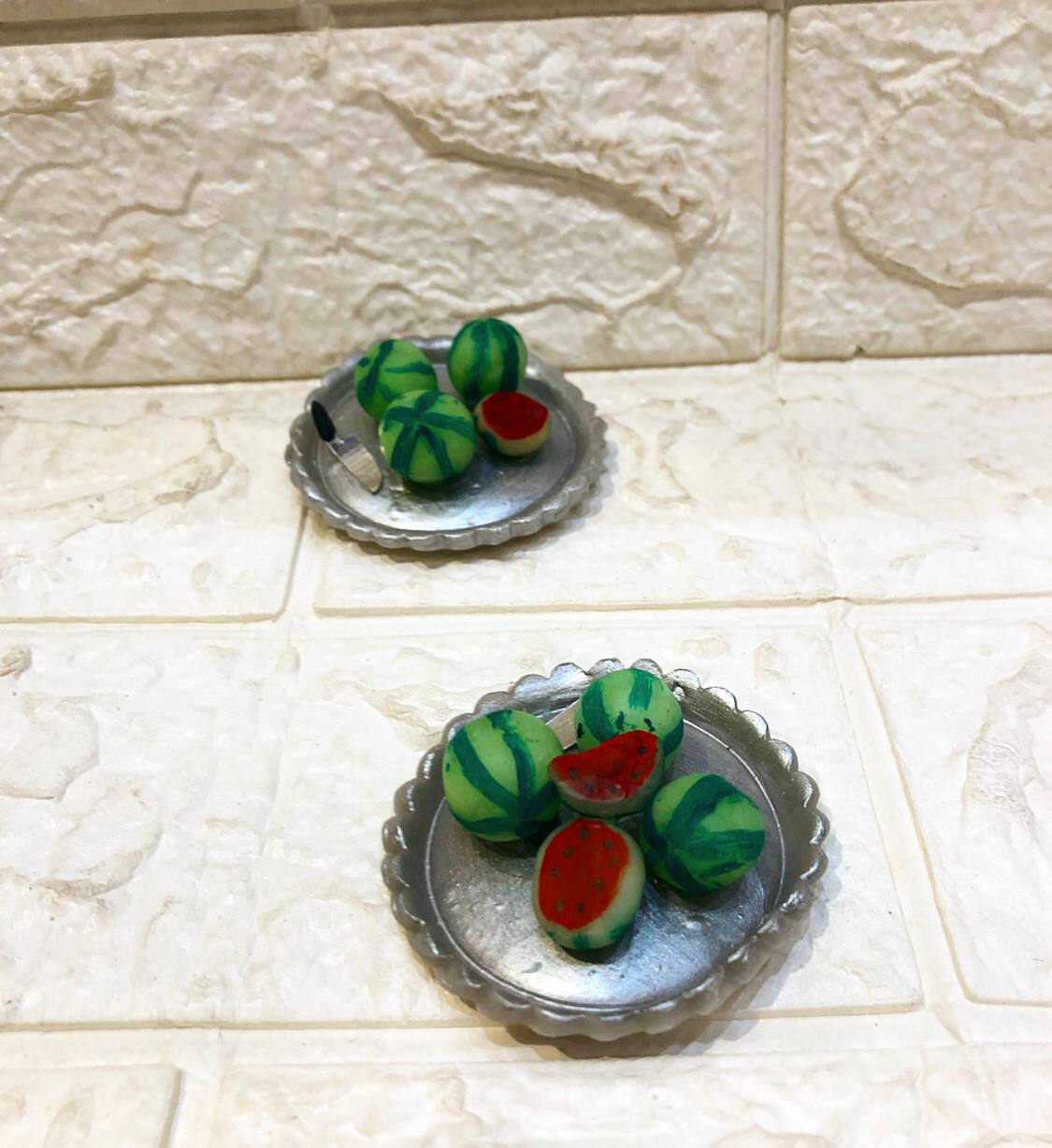 سینی هندوانه برش خورده یلدا (پست پیشتاز پس کرایه)