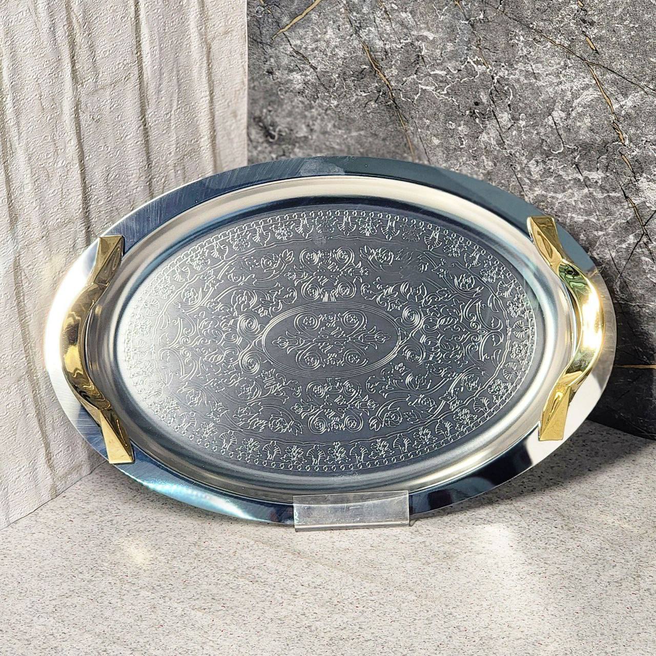 سینی استیل تیتیل 3107SG (پست پیشتاز پس کرایه)