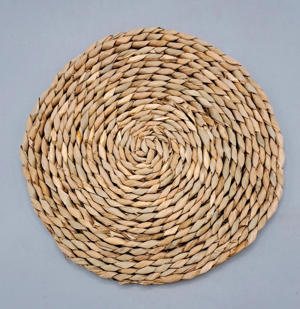 زیر بشقابی گرد حصیری (پست پیشتاز پس کرایه)