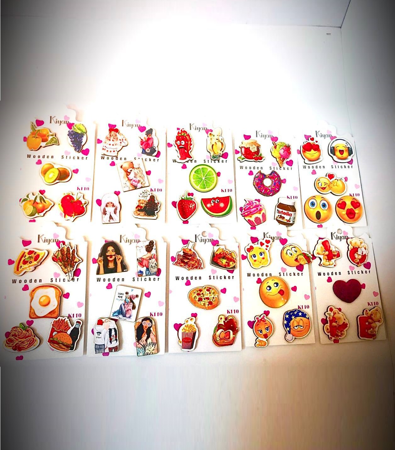 مگنت چوبی (50 عددی) (پست پیشتاز پس کرایه)
