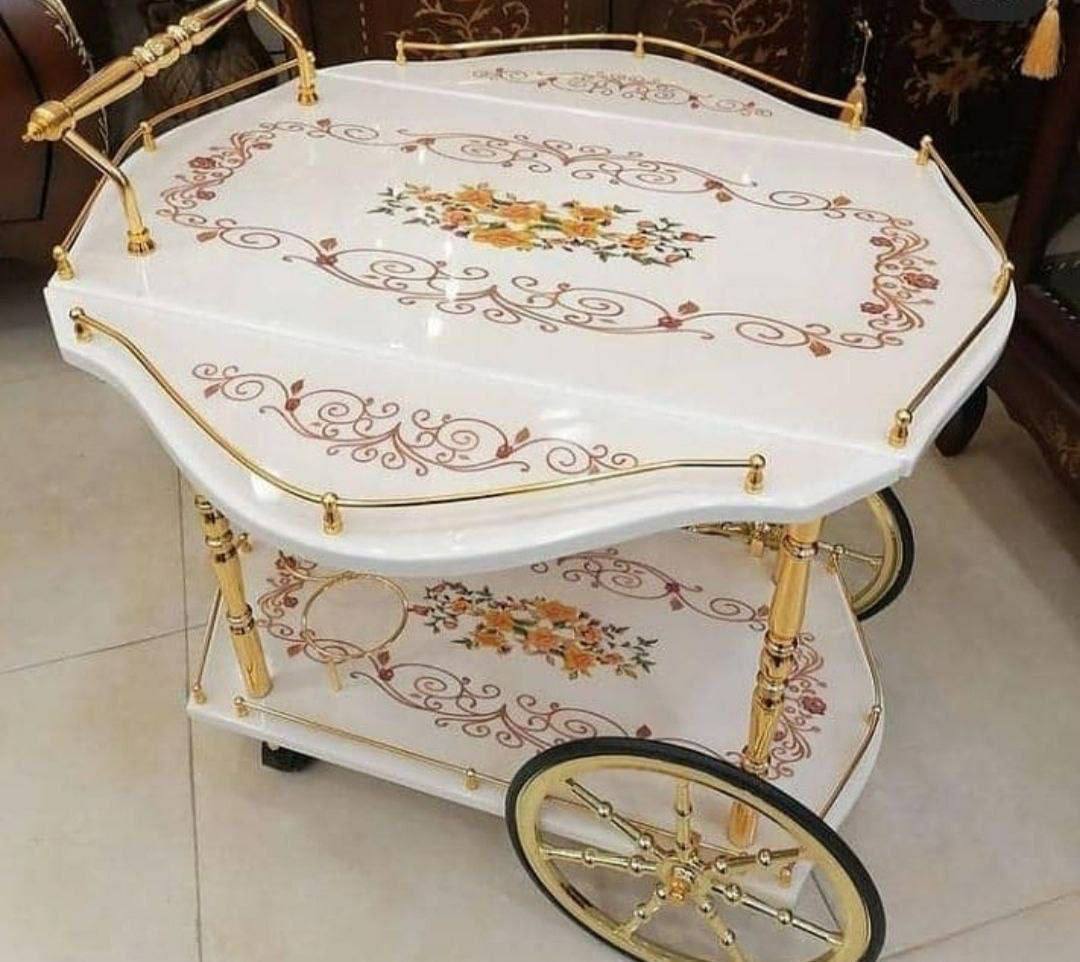 میز پذیرایی چرخدار (پست پیشتاز پس کرایه)