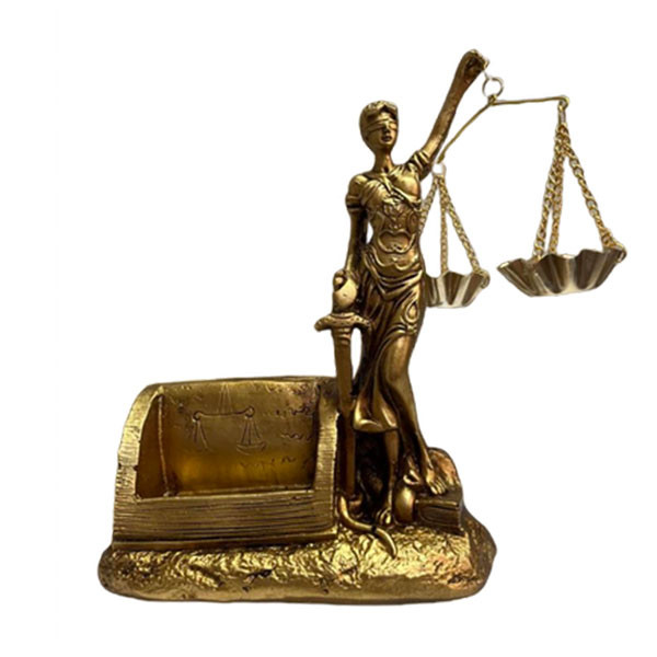 مجسمه عدالت 5تیکه (پست پیشتاز پس کرایه)