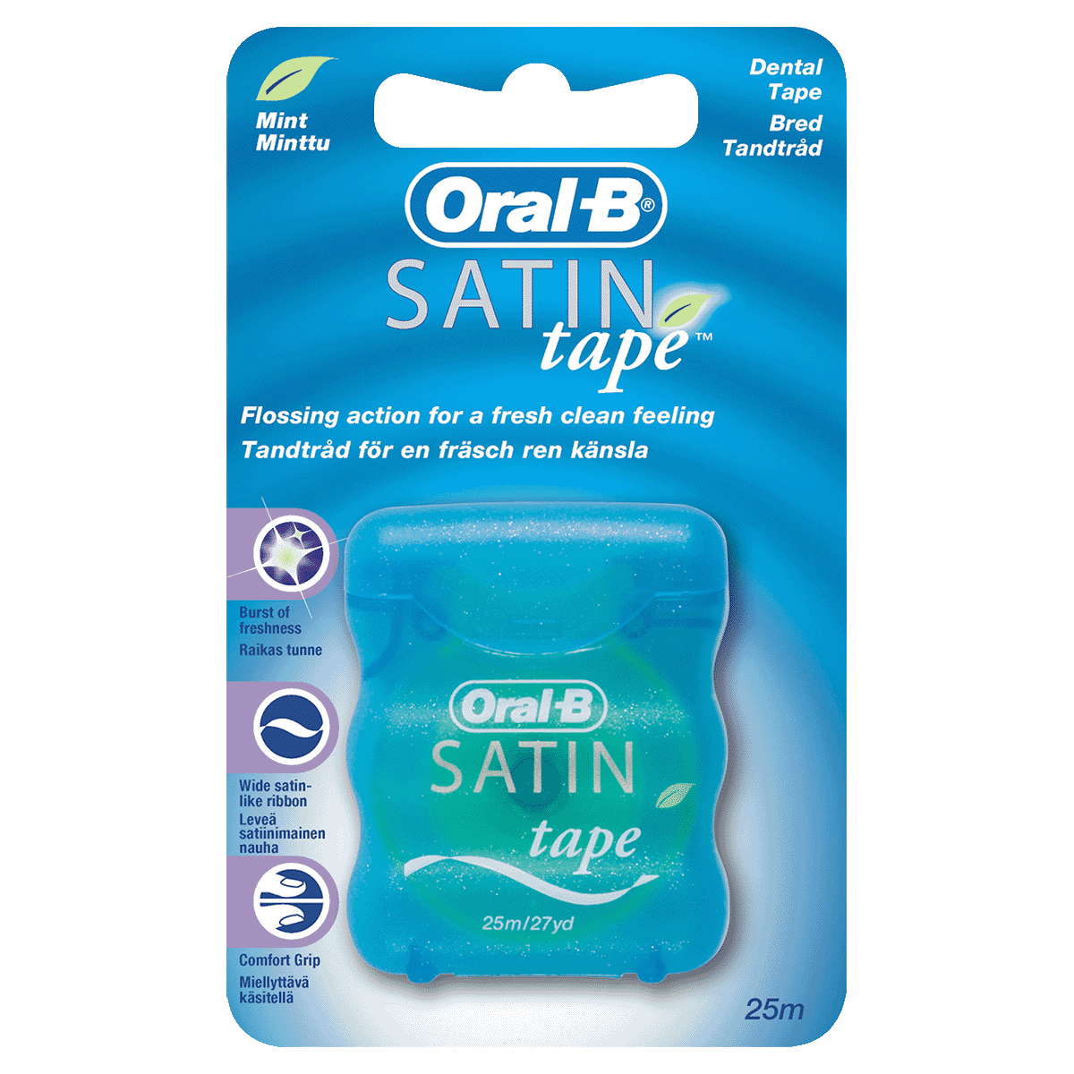 نخ دندان ساتین tape اورال بی  ORAL B  satin tape