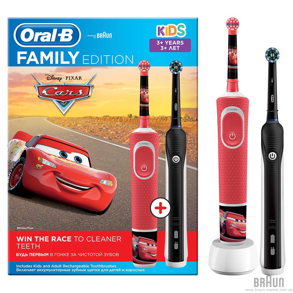 مسواک برقی اورال بی FAMILY EDITIE  مخصوص خانواده (مسواک KIDS &مسواک PRO 1 700)اصل آلمان