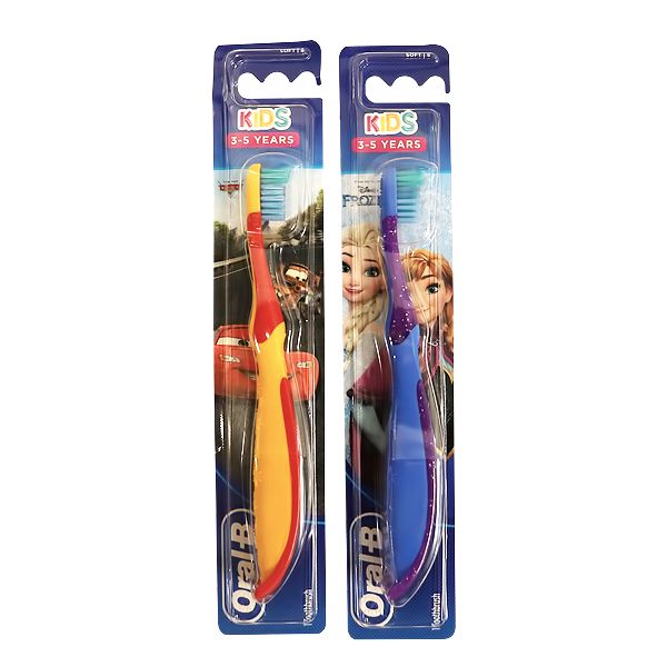 مسواک کودک اورال بی مناسب 3 تا 5 سال   ORAL B  KID