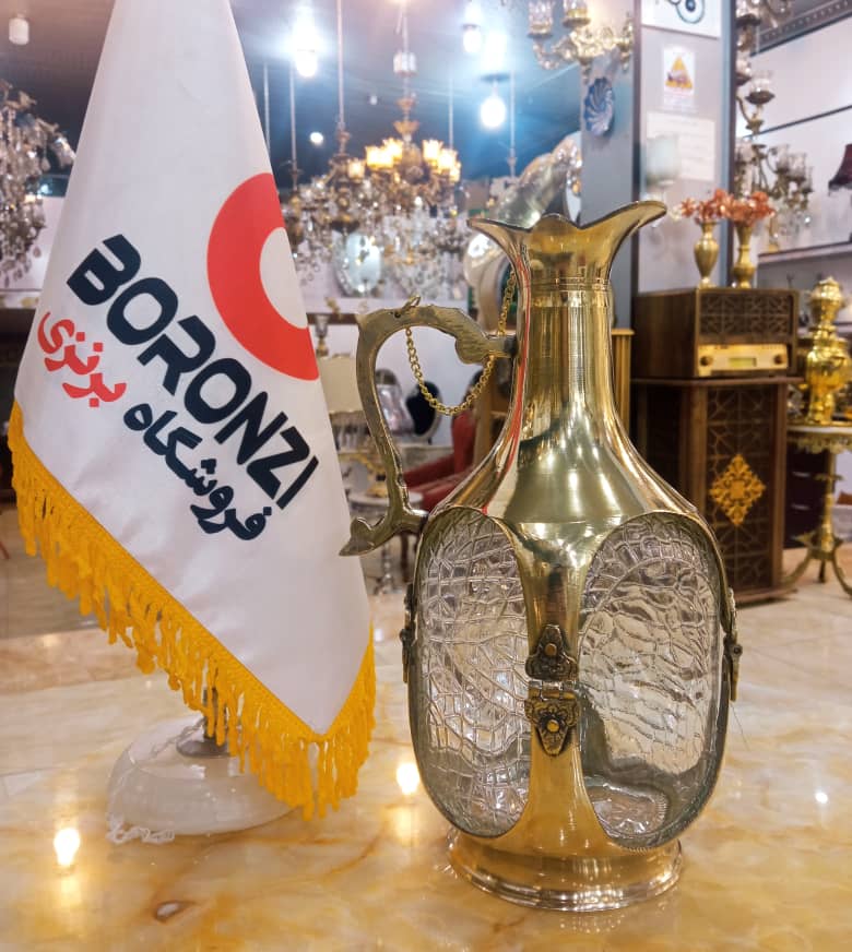 پارچ برنجی هندی 145 شیشه