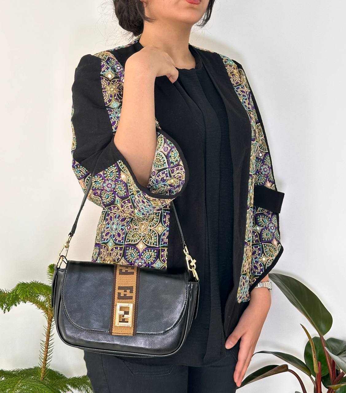 کیف زنانه فندی وارداتی کد 110
