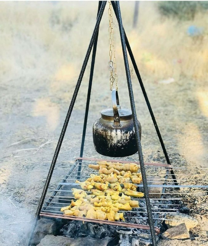 منقل سرخپوستی لوله ضخیم (پست پیشتاز پس کرایه)