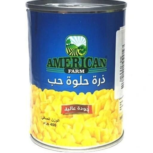 کنسرو ذرت 400 گرم امریکن فارم