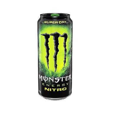 نوشیدنی انرژی زا مانستر نیترو Nitro Super Dry حجم 500 میل