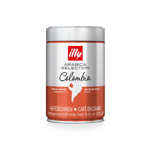 دان قهوه صد عربیکا کلمبیا ایلی illy وزن 250 گرم