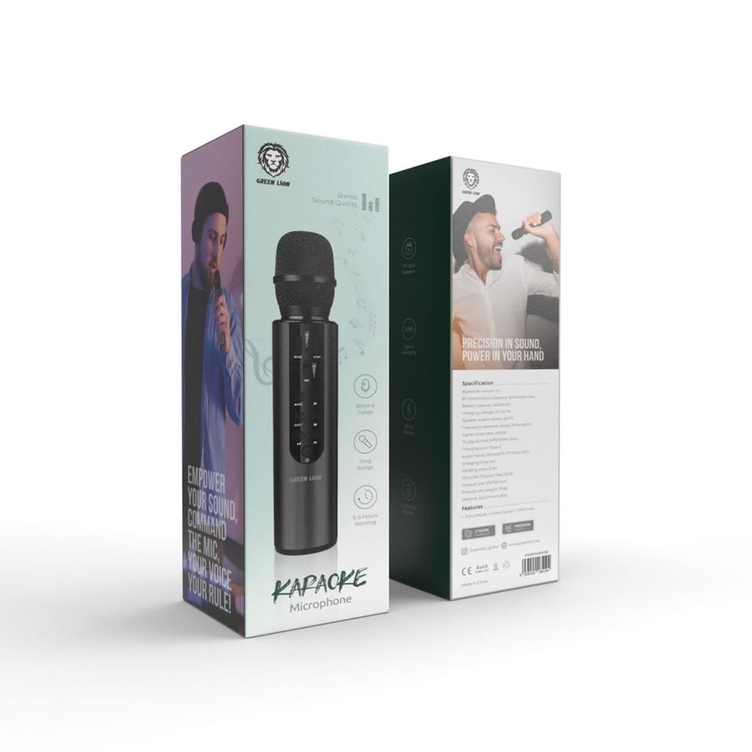 میکروفن کارائوکه گرین Green Karaoke Microphone (پس کرایه)