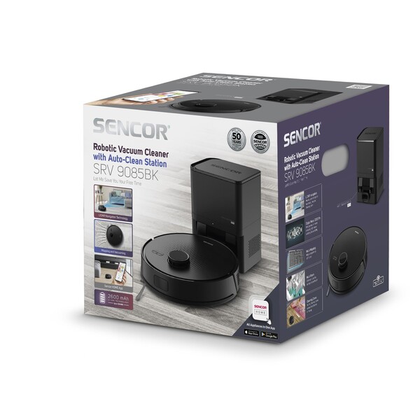 جارو رباتیک سنکور مدل SENCOR SRV 9085BK