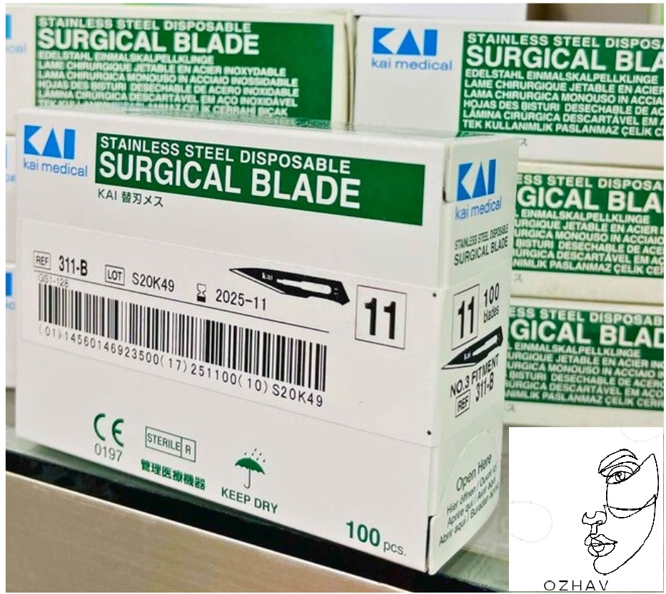 تیغ جراحی کای سایز 11