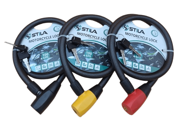 قفل دوچرخه STILA مدل CM1000 کلید کامپیوتری برنجی