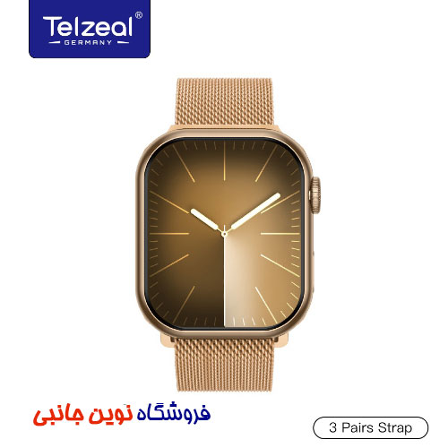 ساعت هوشمند تلزیل مدل WH10 PRO ضدآب سری 10 | TELZEAL WH10 PRO Series 10 SMART WATCH, 30M Depth Waterproof (تک / عمده)