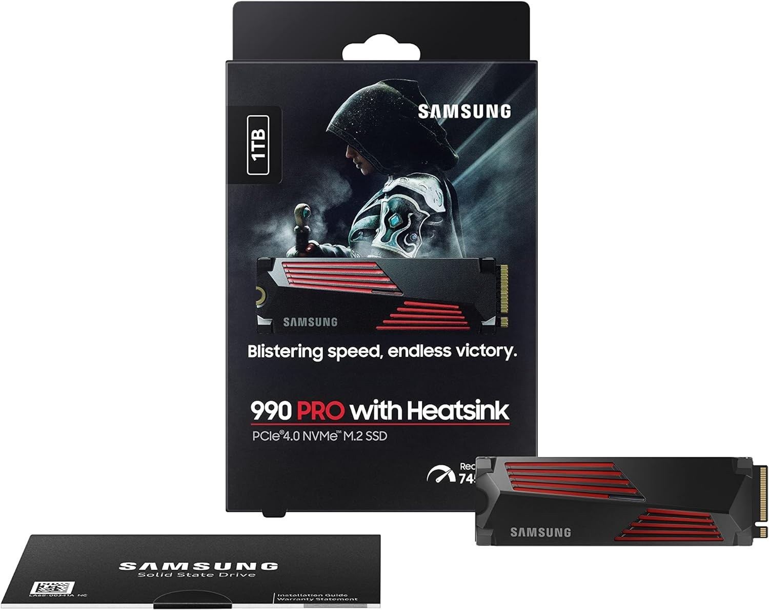 هارد اس اس دی اینترنال سامسونگ مدل 990PRO with Heatsink ظرفیت 1 ترابایت