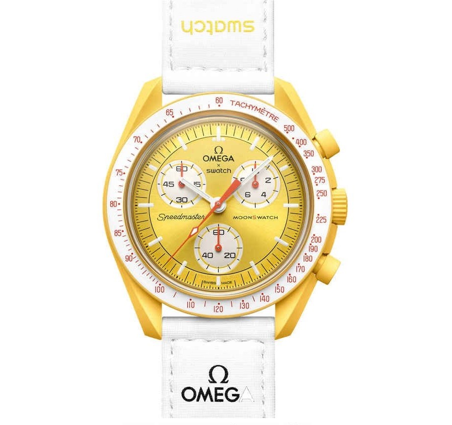 ساعت زنانه مردانه امگا و سواچ خورشید OMEGA X Swatch Mission on SUN