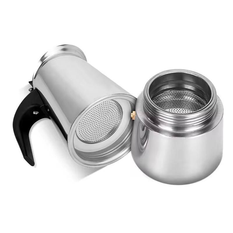 قهوه جوش استیل 6 کاپ (پست پیشتاز پس کرایه)
