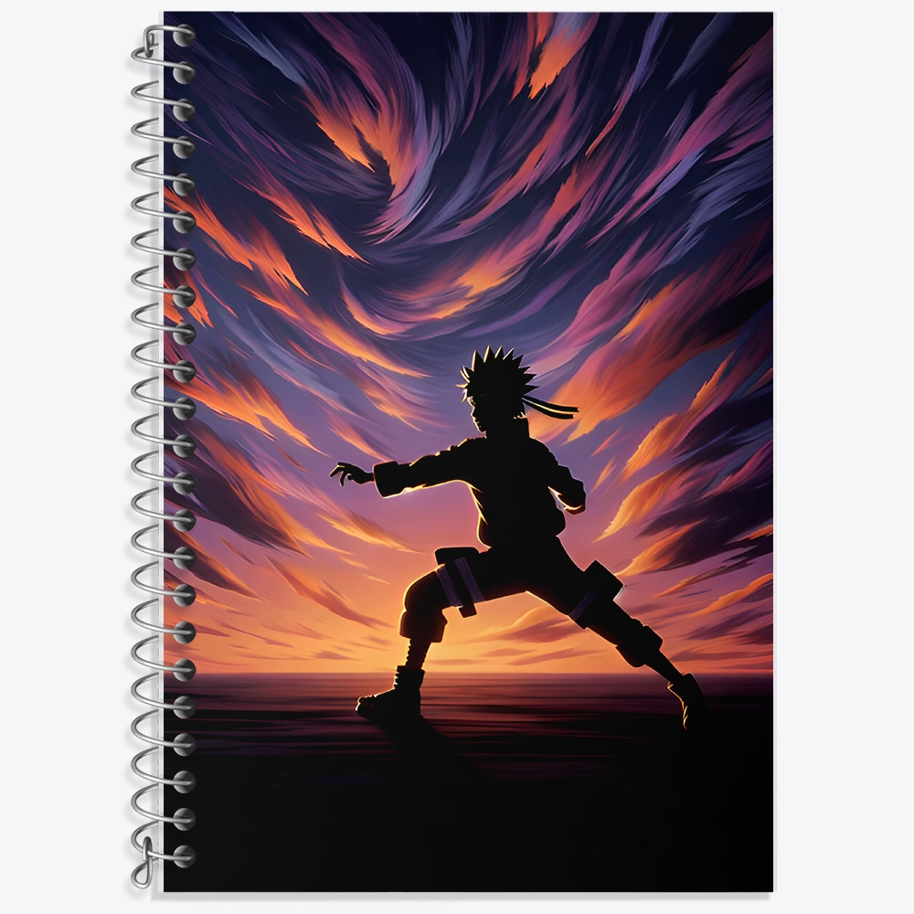 دفتر لغت 50 برگ خندالو طرح انیمه ناروتو (Naruto) کد F9031