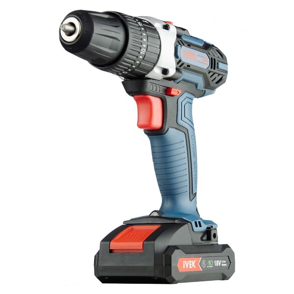 دریل شارژی چکشی ایوک لیتیوم 18 ولت مدل K-7218V