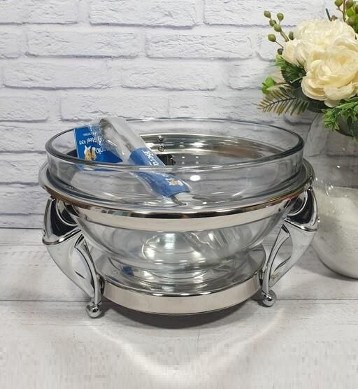سالاد خوری استیل نقره ای روزنتال (پست پیشتاز پس کرایه)