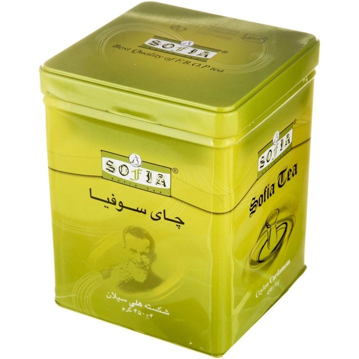 چای سیاه شکسته سوفیا هل دار سبز چهارگوش (450 گرم)
