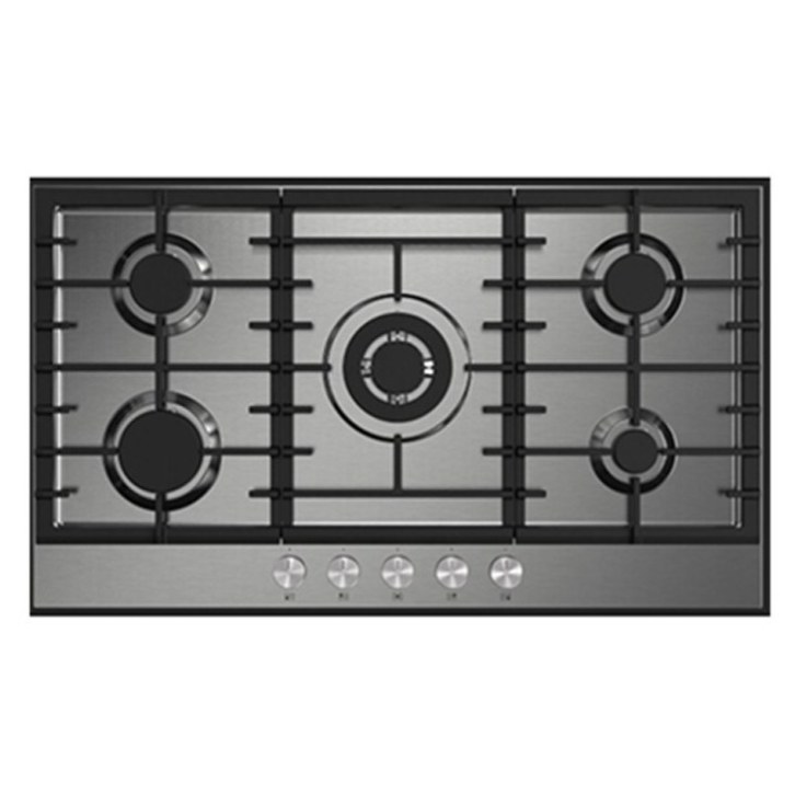 اجاق گاز صفحه ای اسنوا  پلو پز وسط-سیستم سوخت رسانی ساباف 5 شعله استیل مدل SGH5-7501S