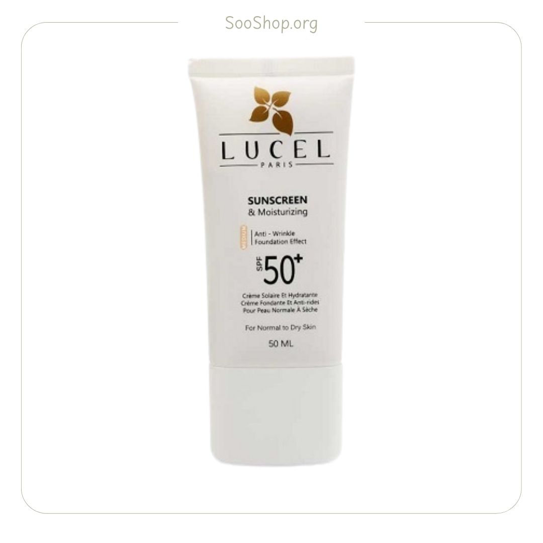 ضد آفتاب کرم پودری آبرسان و ضد چروک لوسل برای پوست خشک مدیوم (اصل) | Loscel Anti-Wrinkle Hydrating Powder Sunscreen for