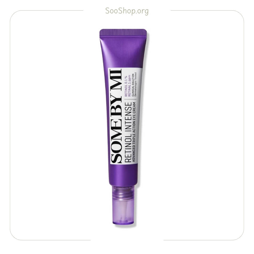 کرم دور چشم رتینول سام بای می مدل تریپل اکشن (اصل) | Some By Mi Retinol Intense Triple Action Eye Cream