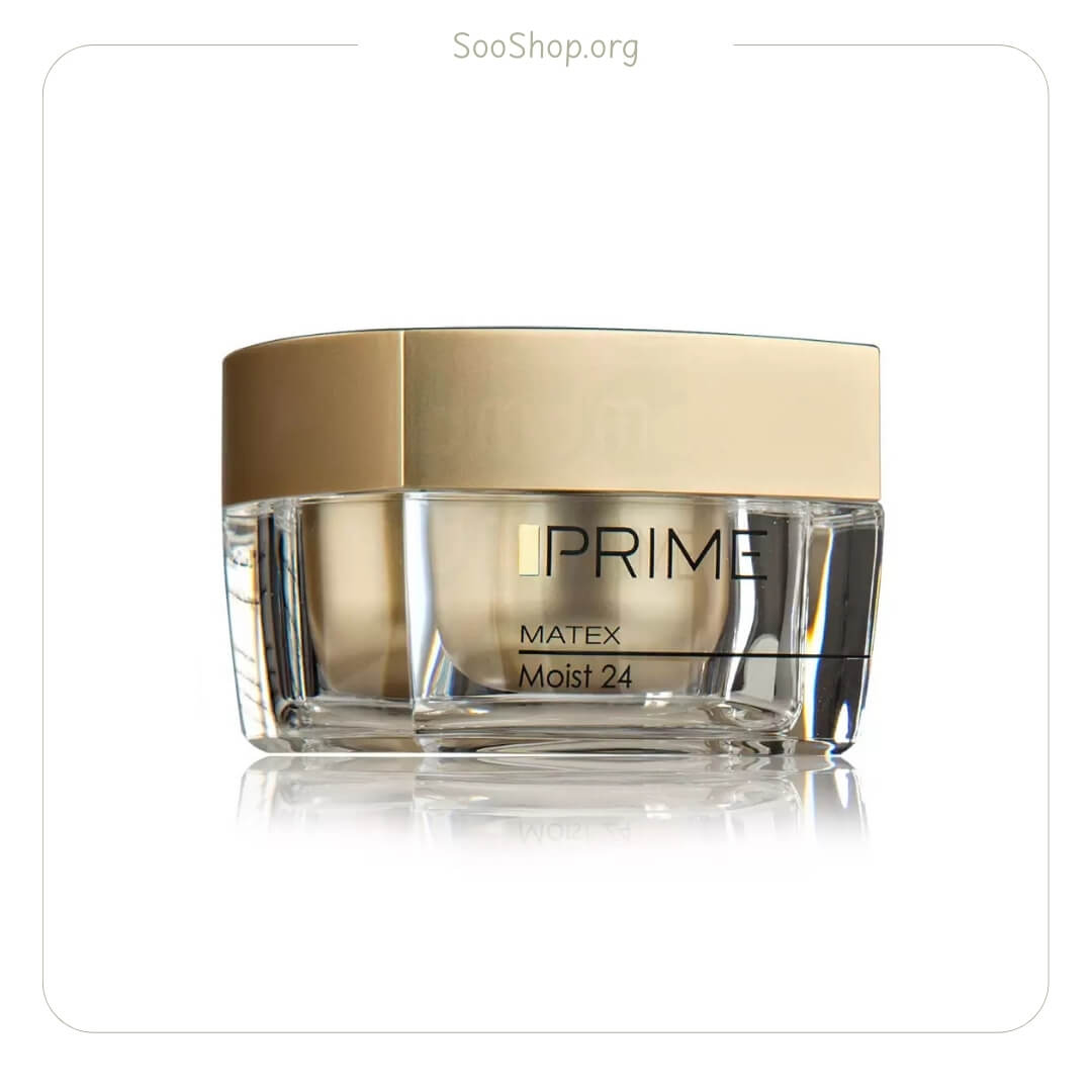 کرم آبرسان 24 ساعته پرایم (کاسه ای) (اصل) | Prime 24h Moisturizer Cream Jar