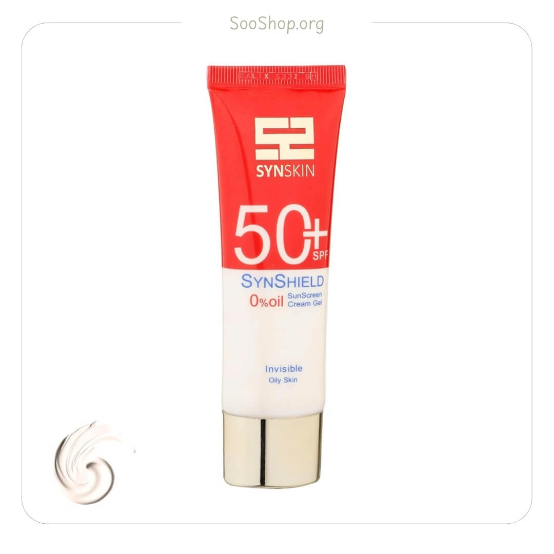 کرم ژل ضد آفتاب فاقد چربی بی رنگ ساین اسکین (اصل) | Synskin Oil-Free Gel Cream Sunscreen Colorless