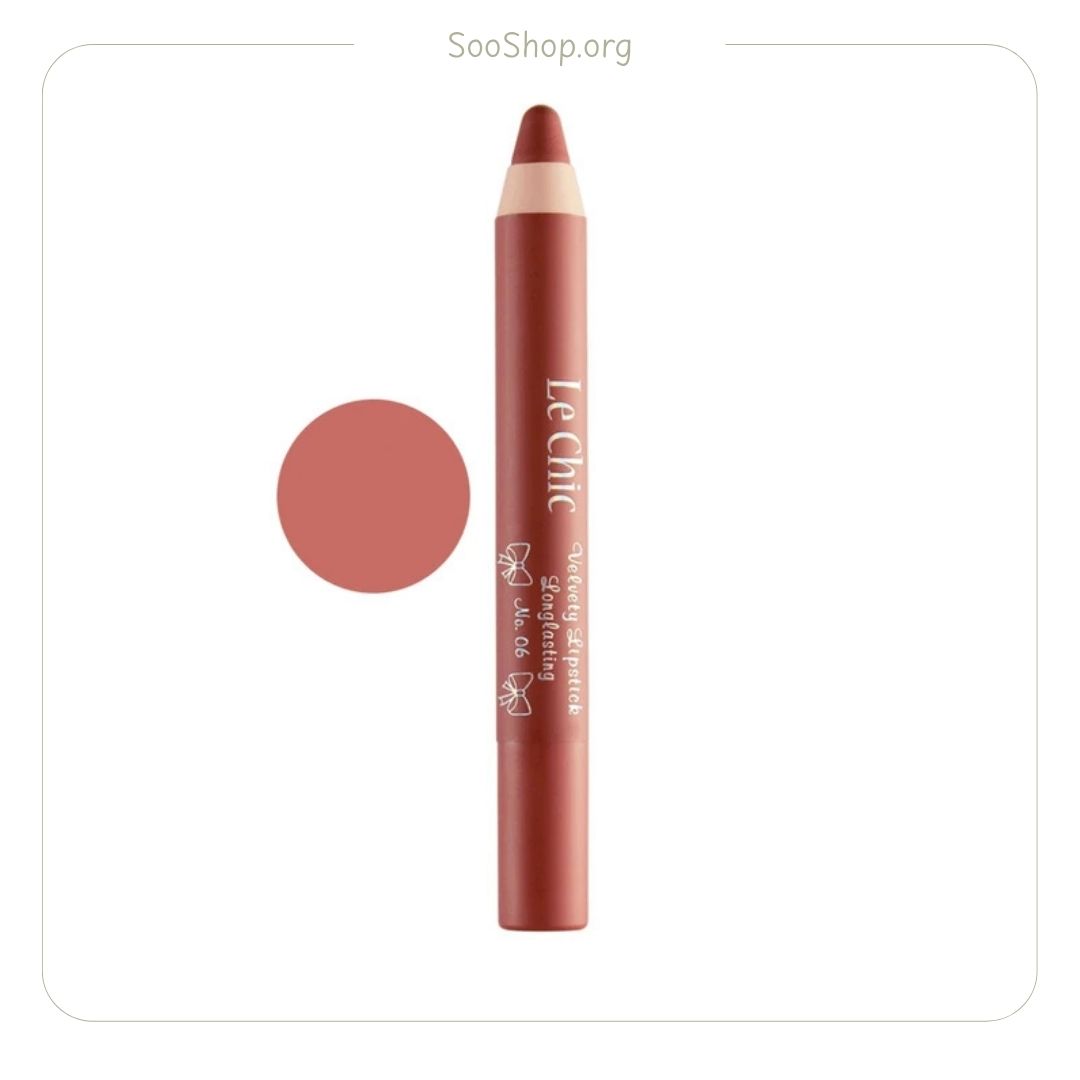 لِشیک – رژ لب مدادی شماره 06 | Le chic Lip Crayon No. 06