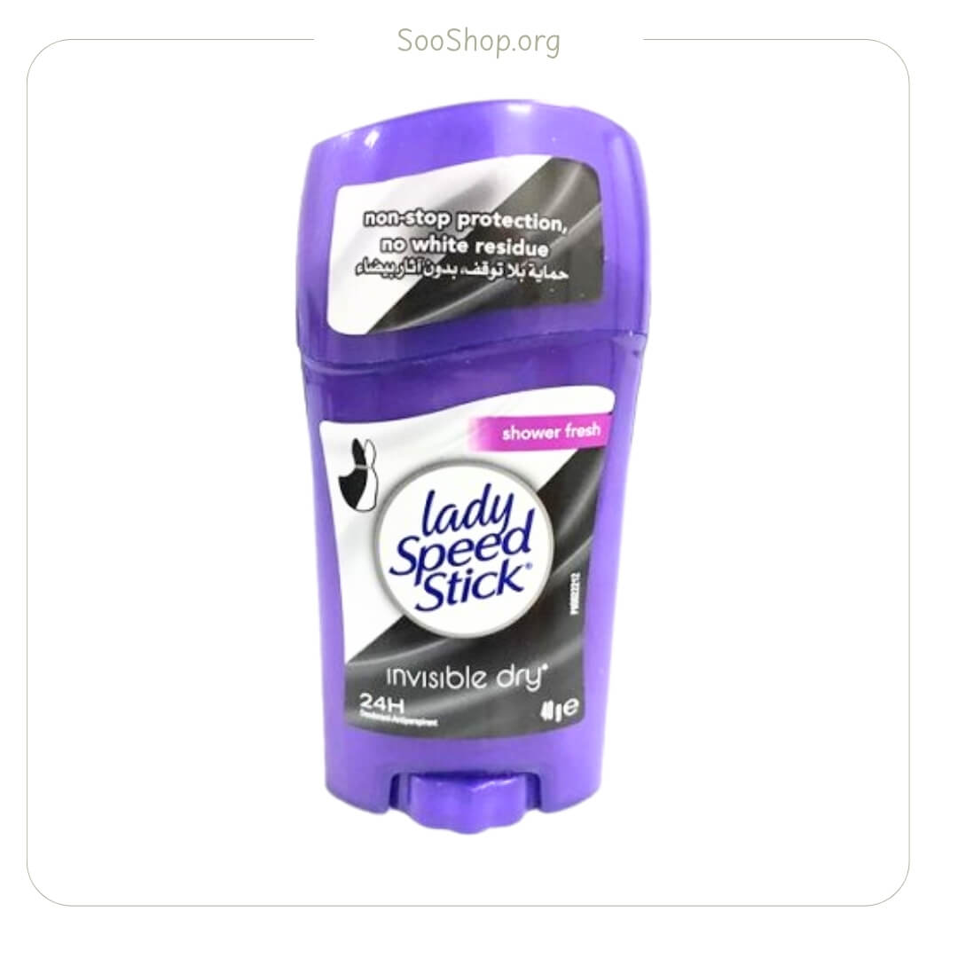 استیک ضد تعریق اینویزیبل درای زنانه لیدی اسپید مدل Shower Fresh (اصل) | Lady Speed Stick Shower Fresh Invisible Dry Anti