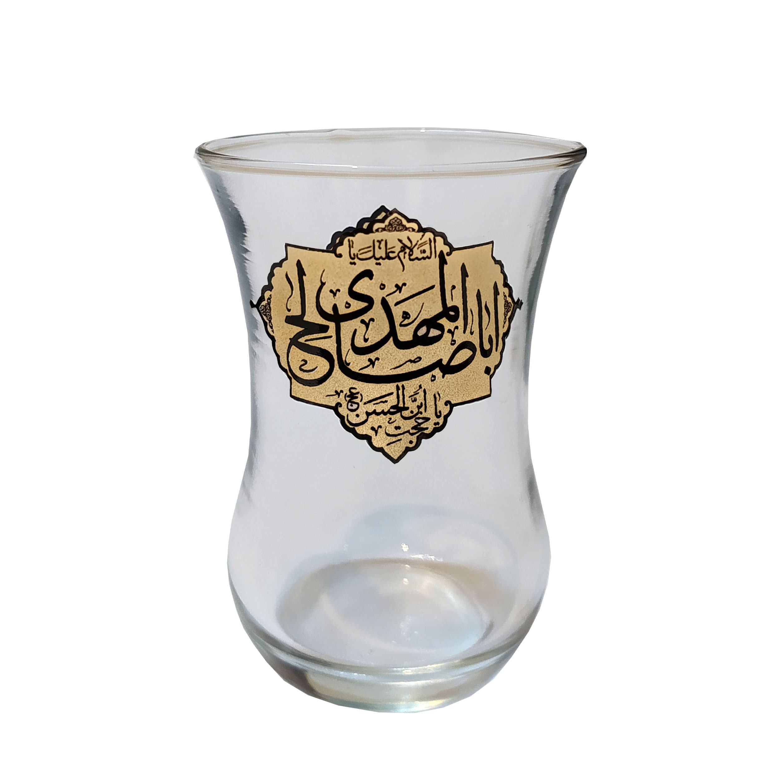 ست 12 پارچه استکان و نعلبکی بدون دسته یا اباصالح المهدی (عج)(تولیدی)