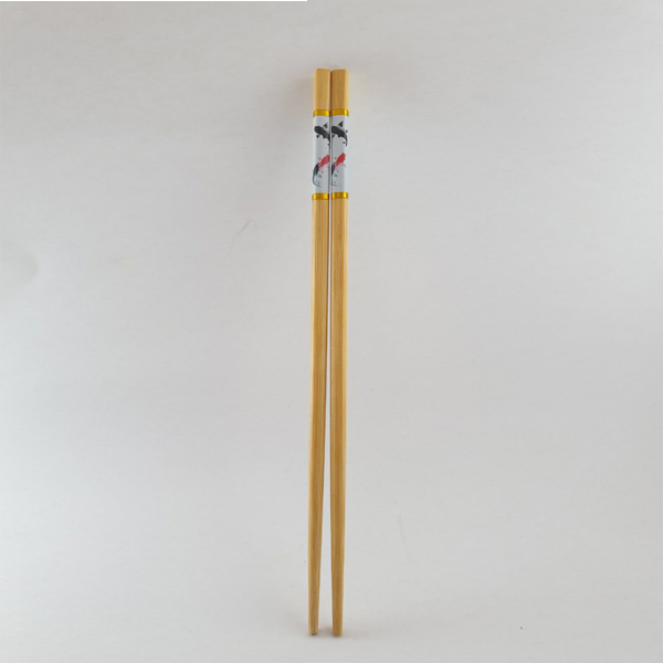 چاپستیک چوبی طرح ماهی کپور