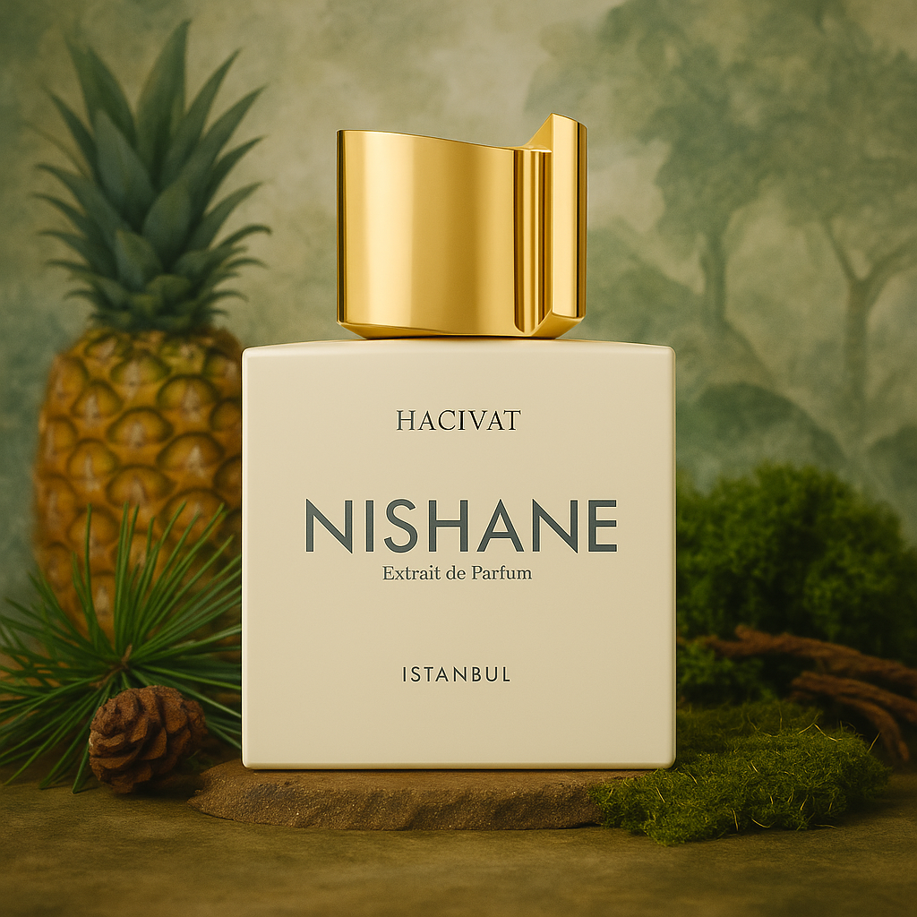 عطر نیشان هاسوات Nishane Hacivat – رایحهای خنک، چایپری و چوبی