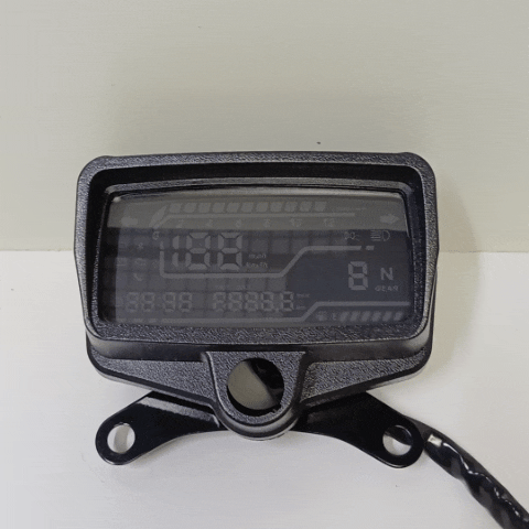 کیلومتر تمام دیجیتال موتورسیکلت هندا کد 02