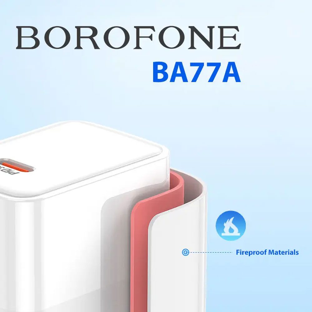 شارژر دیواری 30 وات بروفون مدل BA77A PD