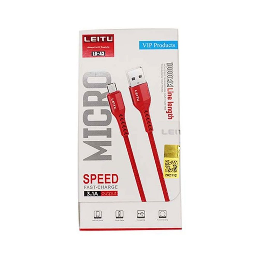 کابل تبدیل USB به Micro-USB لیتو مدل LD-43
