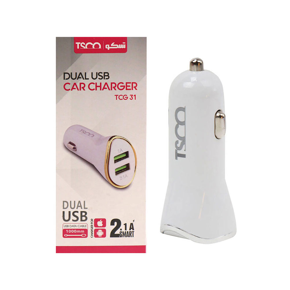 شارژر فندکی تسکو مدل TCG 31