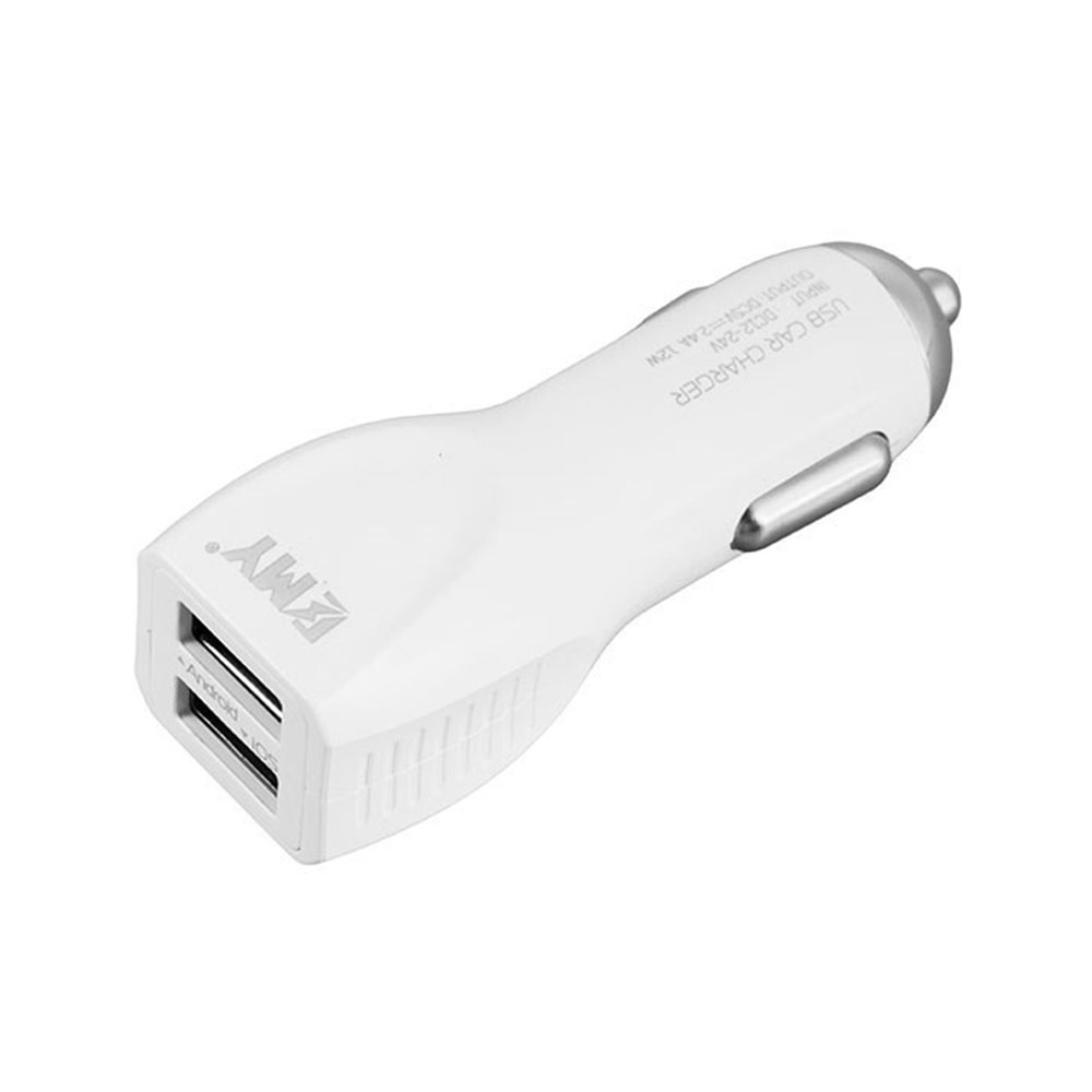 شارژر فندکی ای ام وای مدل MY-219 دو خروجی