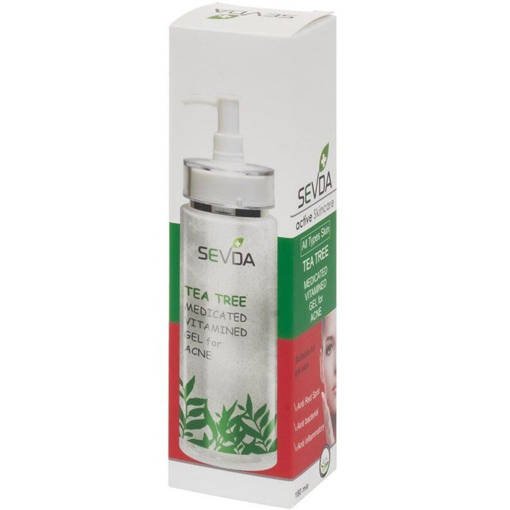 ژل شستشو ضد جوش سودا حاوی روغن درخت چای مدل TEA TREE